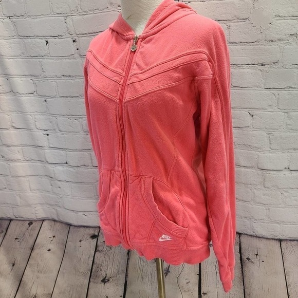 NIKE pink Coral Zip up hoodies - Picture 9 of 12